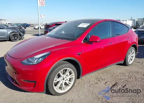 2023 Tesla Model Y из США, поврежденный, VIN 7SAYGDEEXPA031553